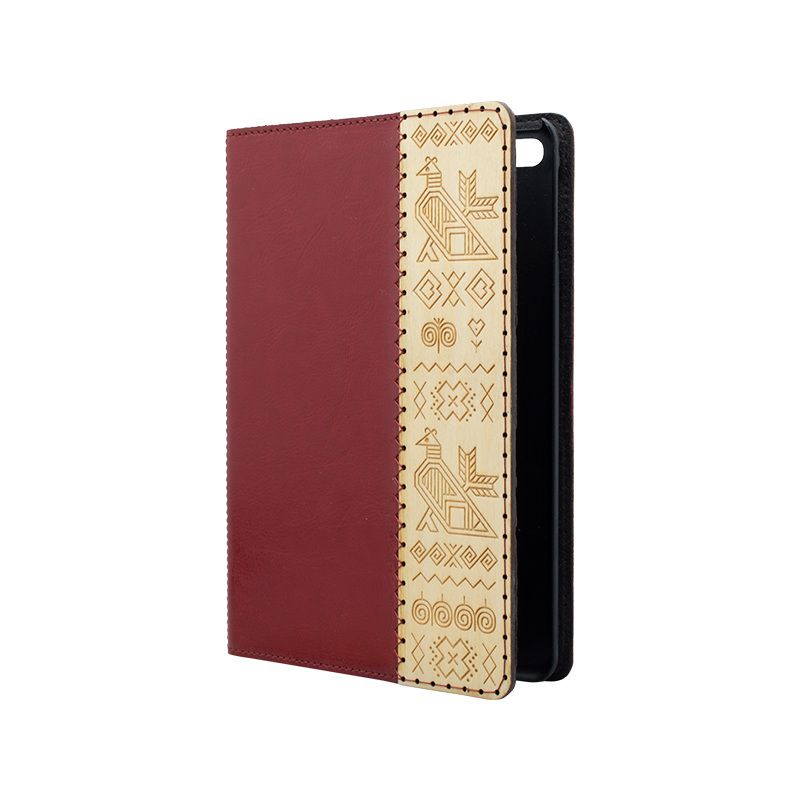 Kožené knižkové puzdro Čičmany iPad Pro 10,5"