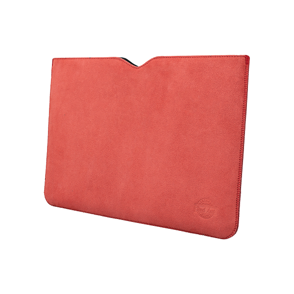 Ochranné puzdro na notebook z brúsenej kože Spring červené MacBook 12"