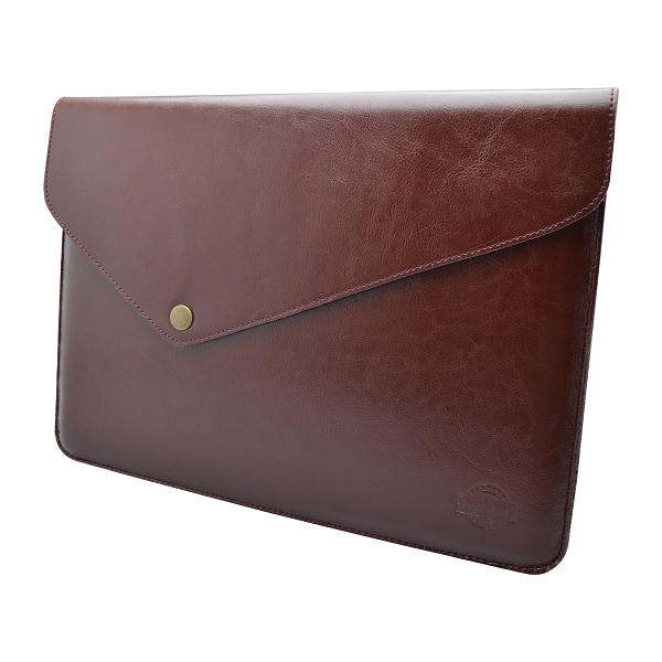 Kožené puzdro na notebook NOMAD Leather bordové MacBook Pro 15"