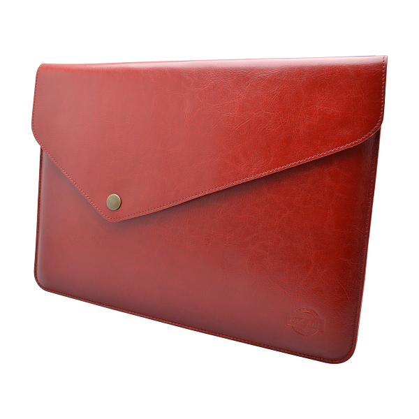 Kožené puzdro na notebook NOMAD Leather červené MacBook 12"