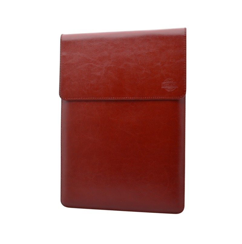 Kožené puzdro na notebook Clear červené MacBook 12"