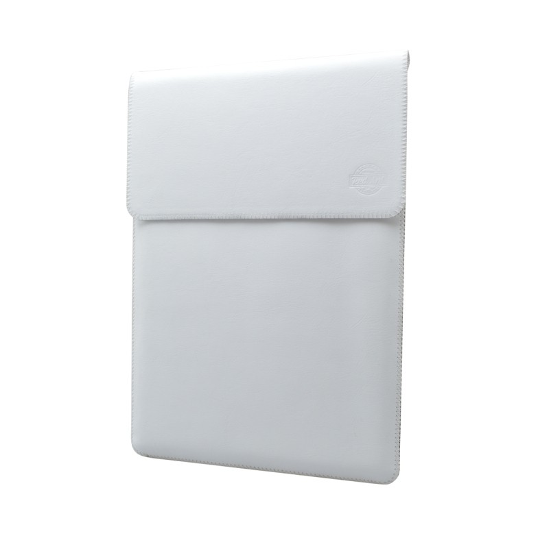 Kožené puzdro na notebook Clear biele MacBook Pro 13" / Air 13"