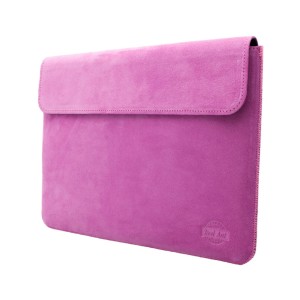 Brushed leather notebook case with flap MacBook Air 15" M2 (2023) Spring