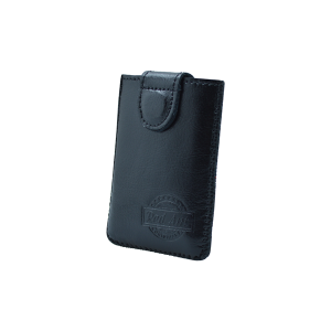 Leather case for cards and documents with RFID protection