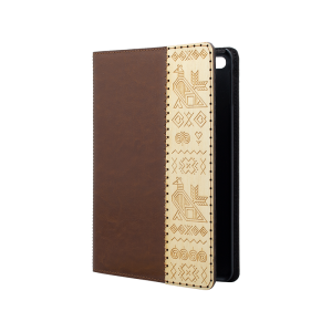 Čičmany iPad Leather Flip Case 
